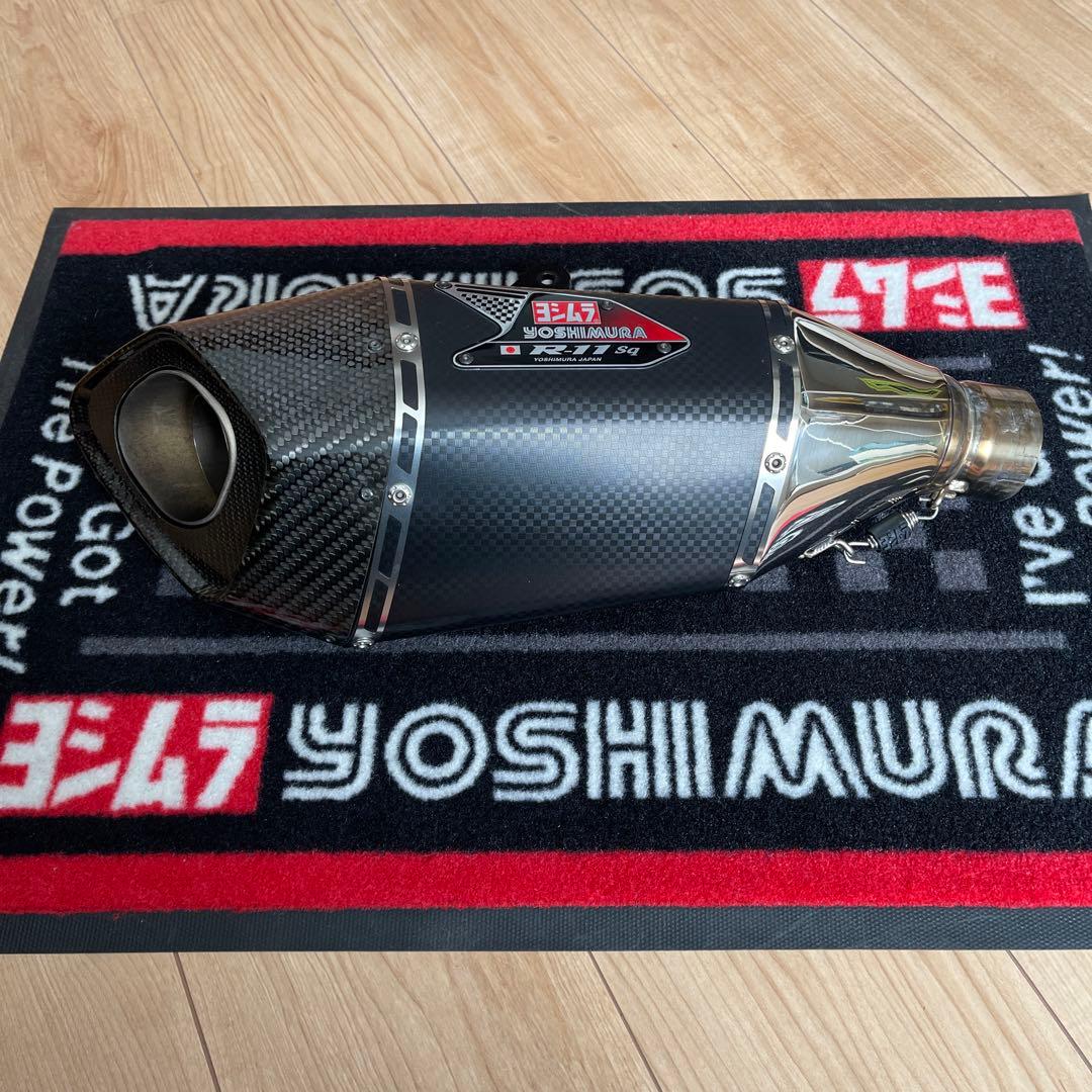 YOSHIMURA R-11 Sq カーボンマフラーgsxr1000r17~