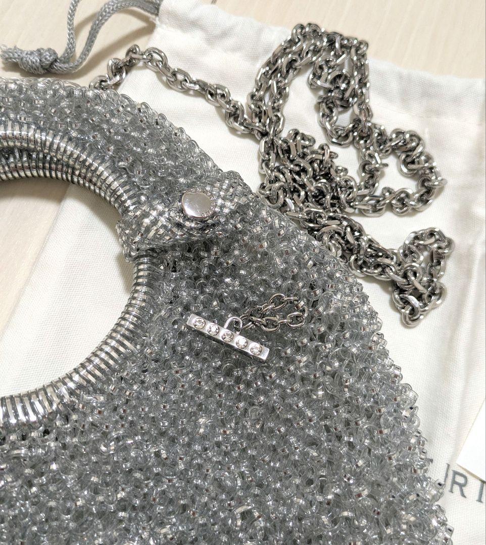 ANTEPRIMA ワイヤーバッグ　パッロンチーノ　シルバー