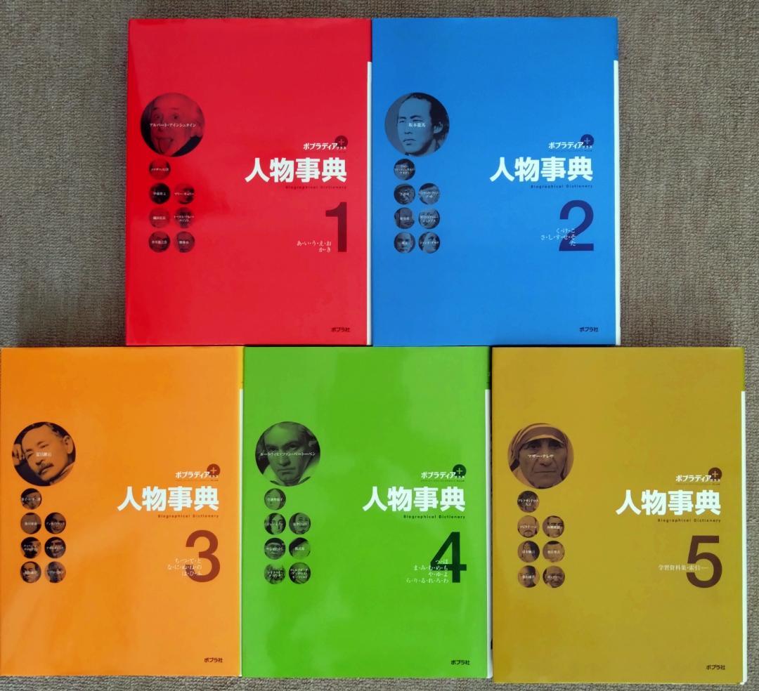 ポプラディアプラス　人物事典　全巻セット