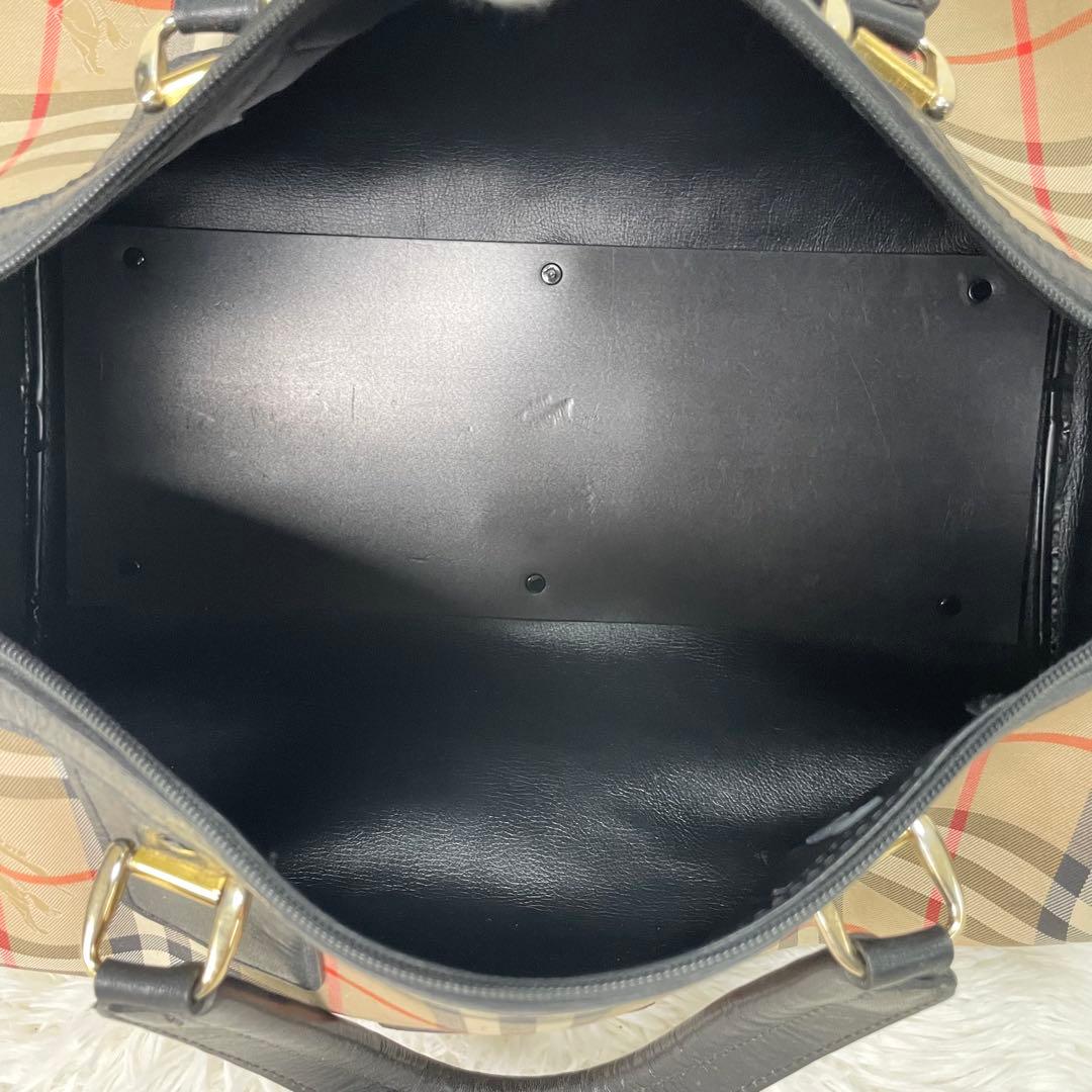 BURBERRY バーバリー バーバリーズ ノバチェック ボストンバッグ 大容量