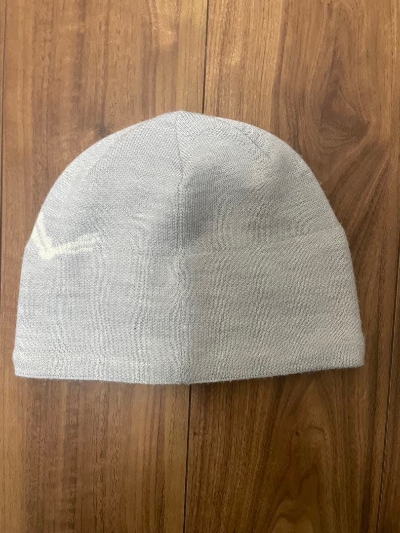 ARC'TERYX スケルトンデザイン ニット帽 グレー