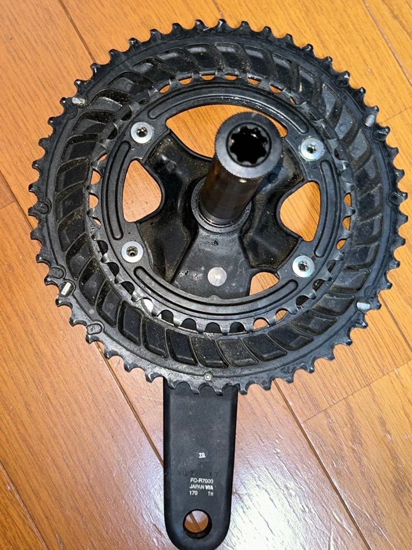 シマノFC-R7000 170mm 50-34T 11s クランクセット 105