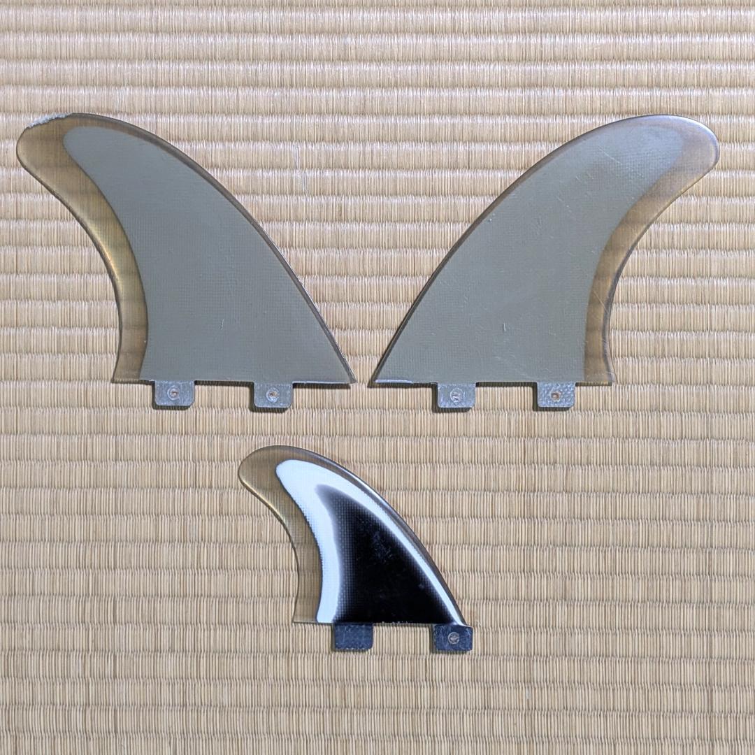 FCS MR TFX サーフボードフィン 3枚セット