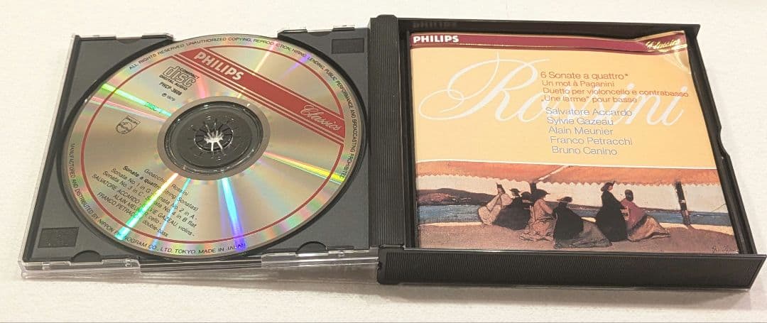 PHILIPS ロッシーニ：弦楽ソナタ集全曲、他 (PHCP-3608-9)