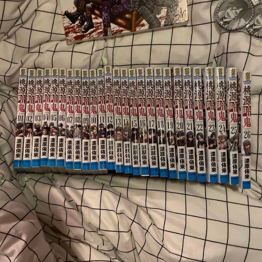 桃源暗鬼　漫画　全巻セット　27巻　一ノ瀬四季　アクスタ　アクリルスタンド　原作