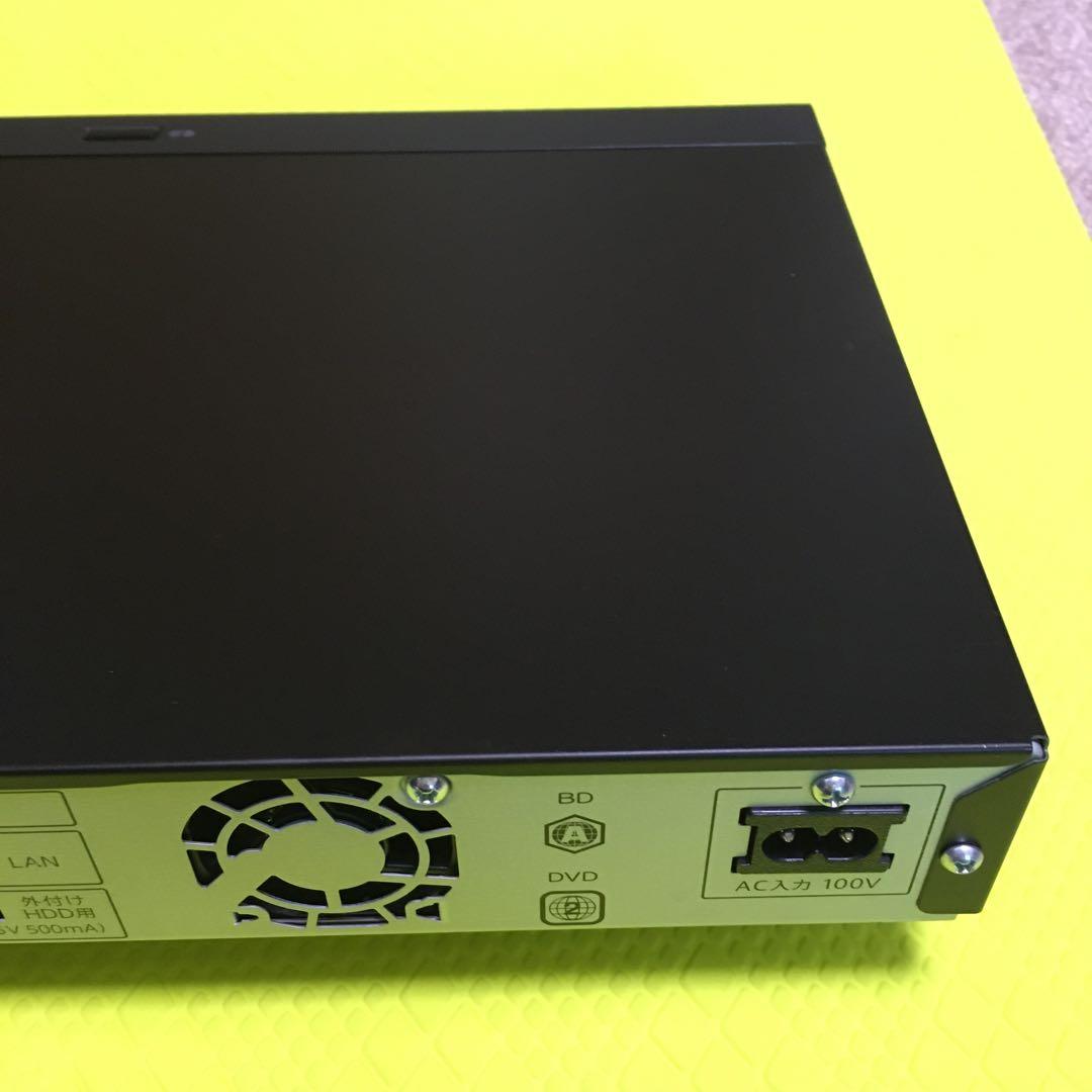 2番組同時録画◆シャープBD-NW520◆純正リモコン◆約500時間録画