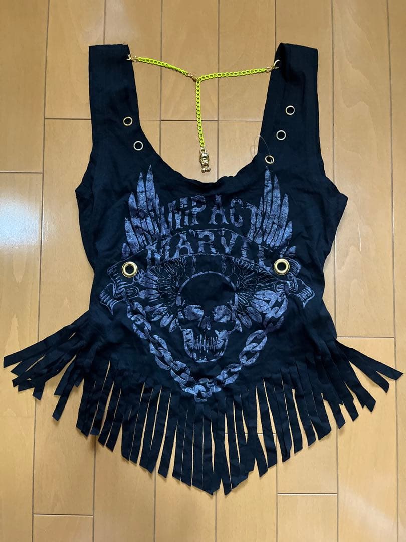 d.i.a. 裾フリンジ タンクトップ