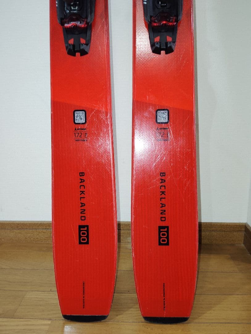 ATOMIC スキー 172cm ビンディング付き