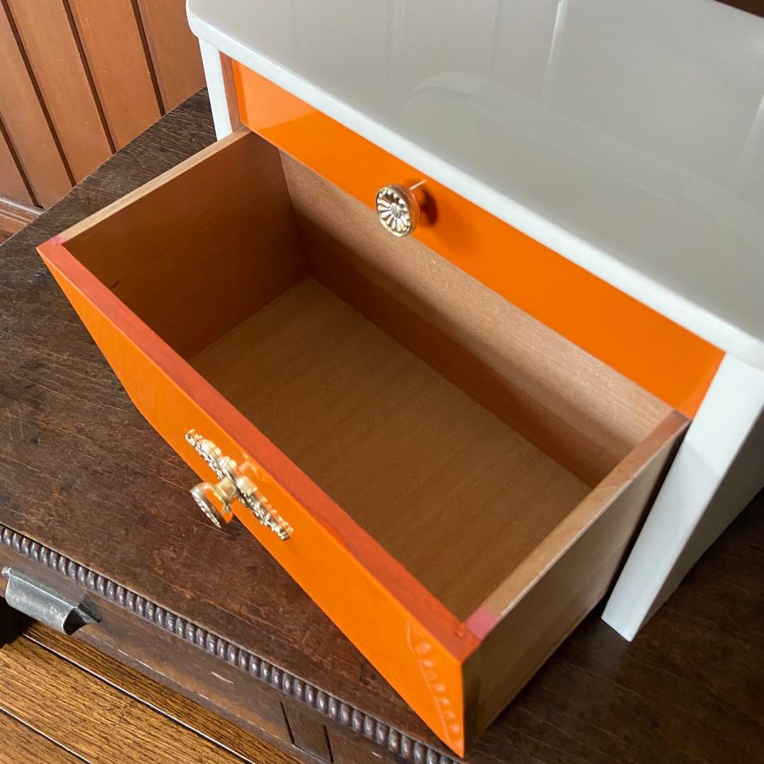 昭和レトロ　アンティーク　ドレッサー　ミニ鏡台