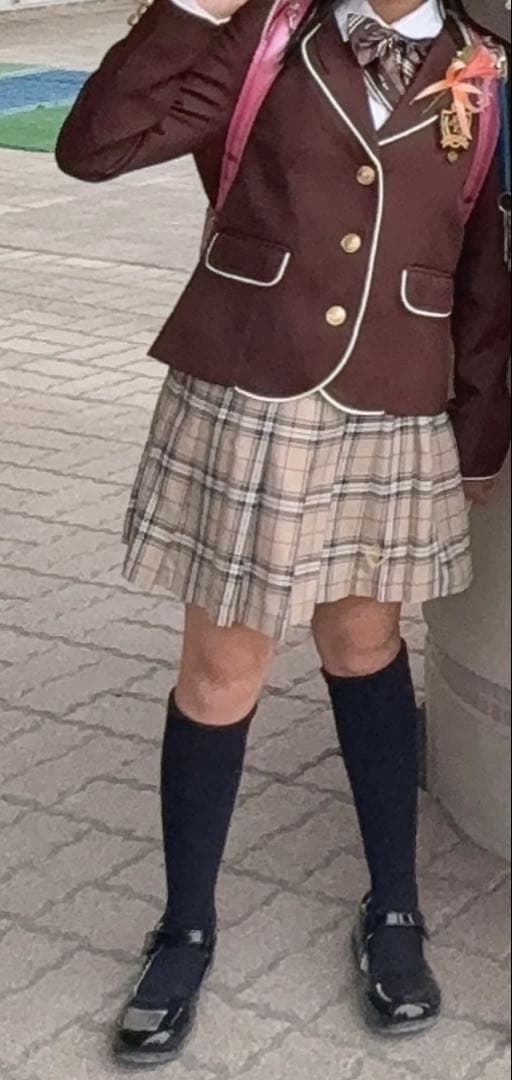 PINK-latte ピンクラテ　卒業式　ブレザーセット　140 靴&リボン付