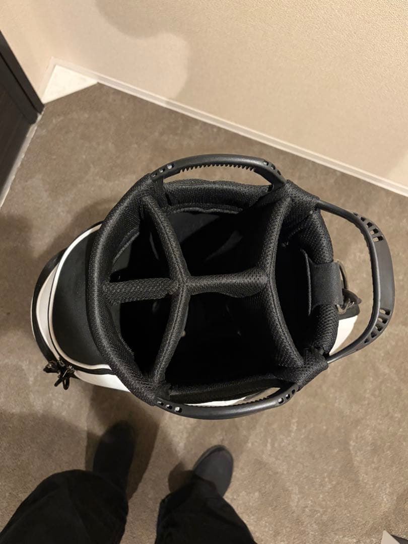 DESCENTE キャディバッグ ホワイト