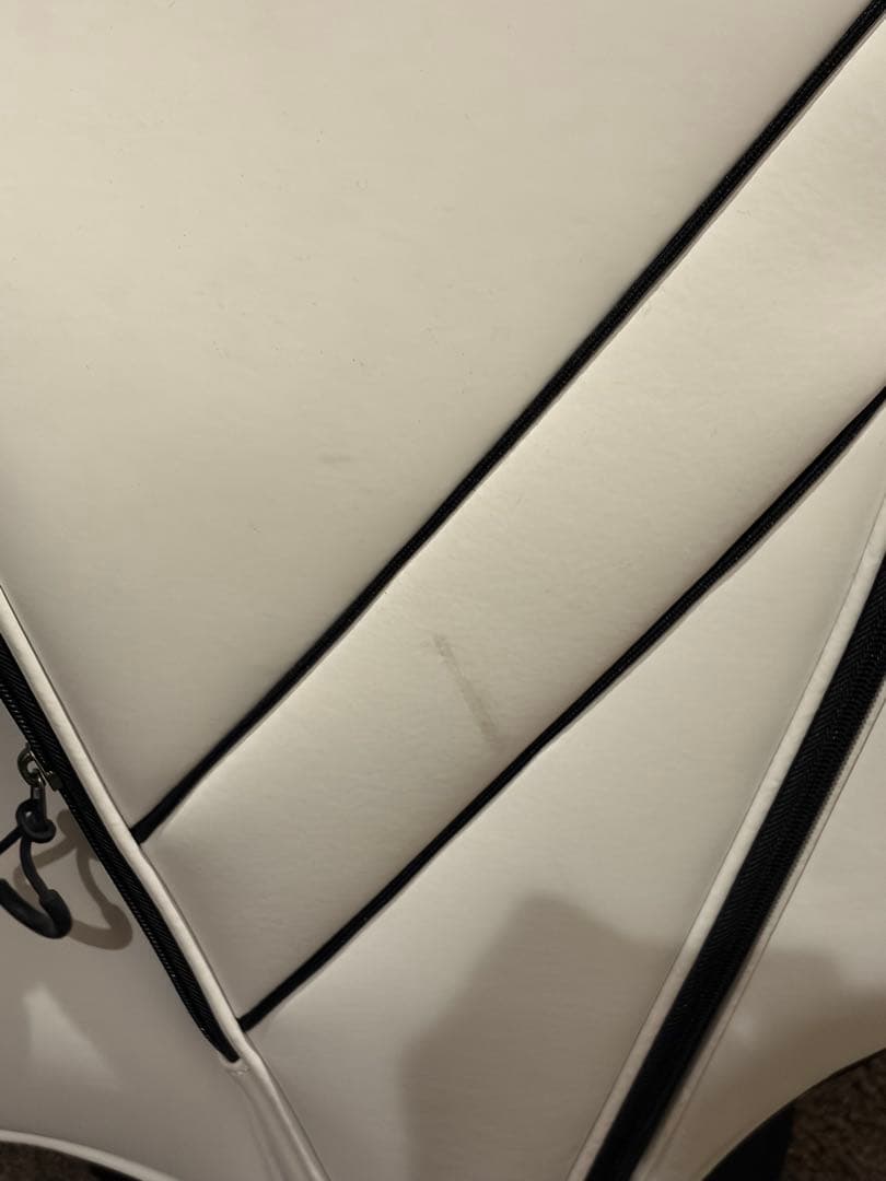 DESCENTE キャディバッグ ホワイト