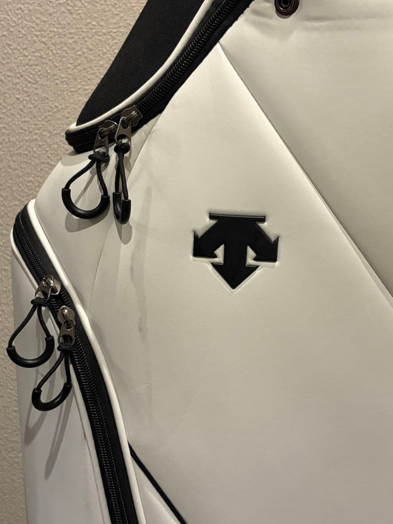 DESCENTE キャディバッグ ホワイト