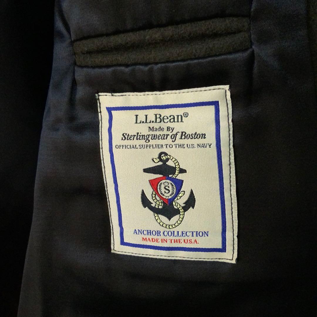 極美品 L.L.Bean 米国製 オーセンティックウールジャケット S