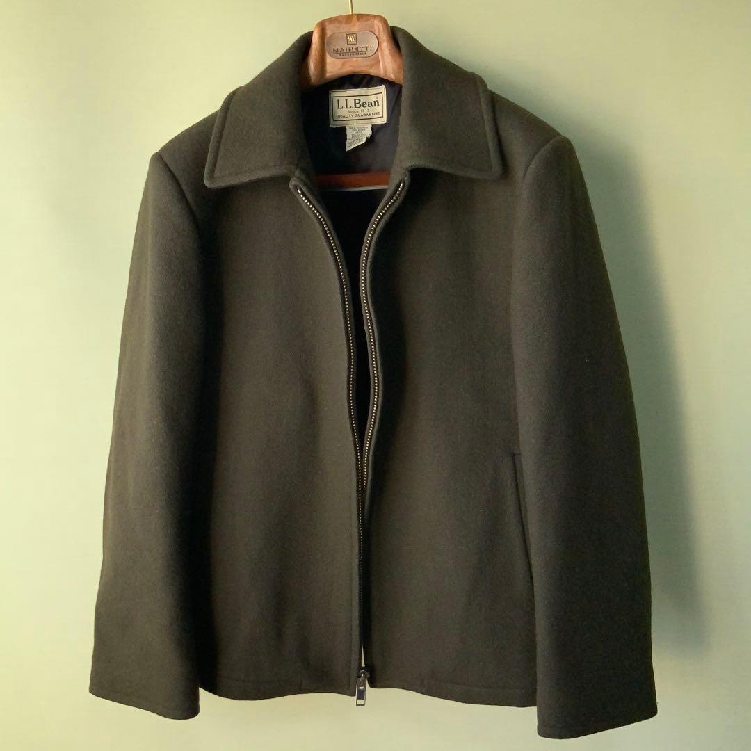 極美品 L.L.Bean 米国製 オーセンティックウールジャケット S