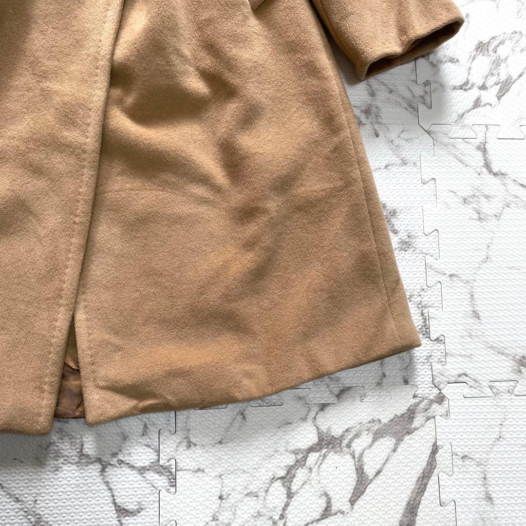 【極美品】マックスマーラ　マニュエラ　ベルテッドコート　アンゴラ　ウール　40号