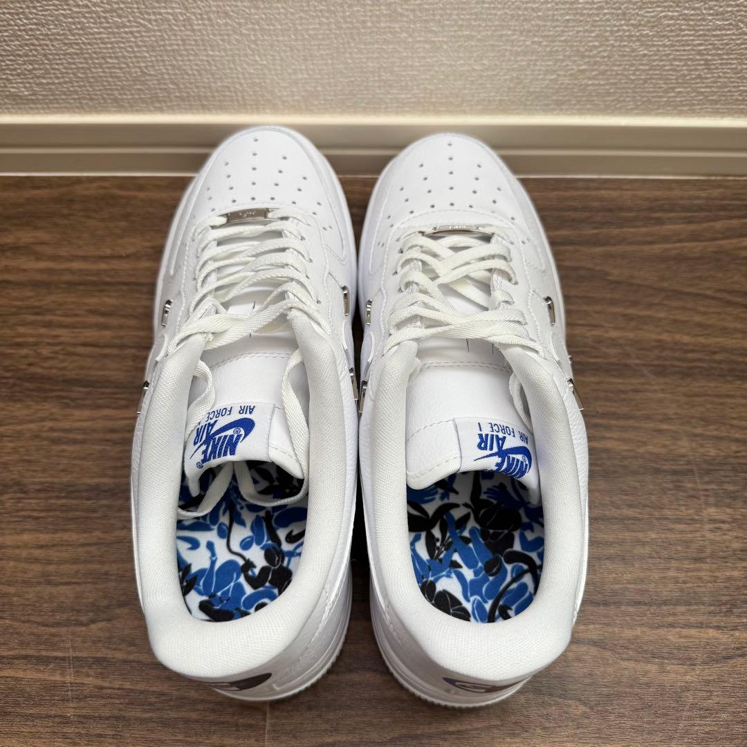Nike Air Force 1 low ナイキ　エアフォース1 クローム　白