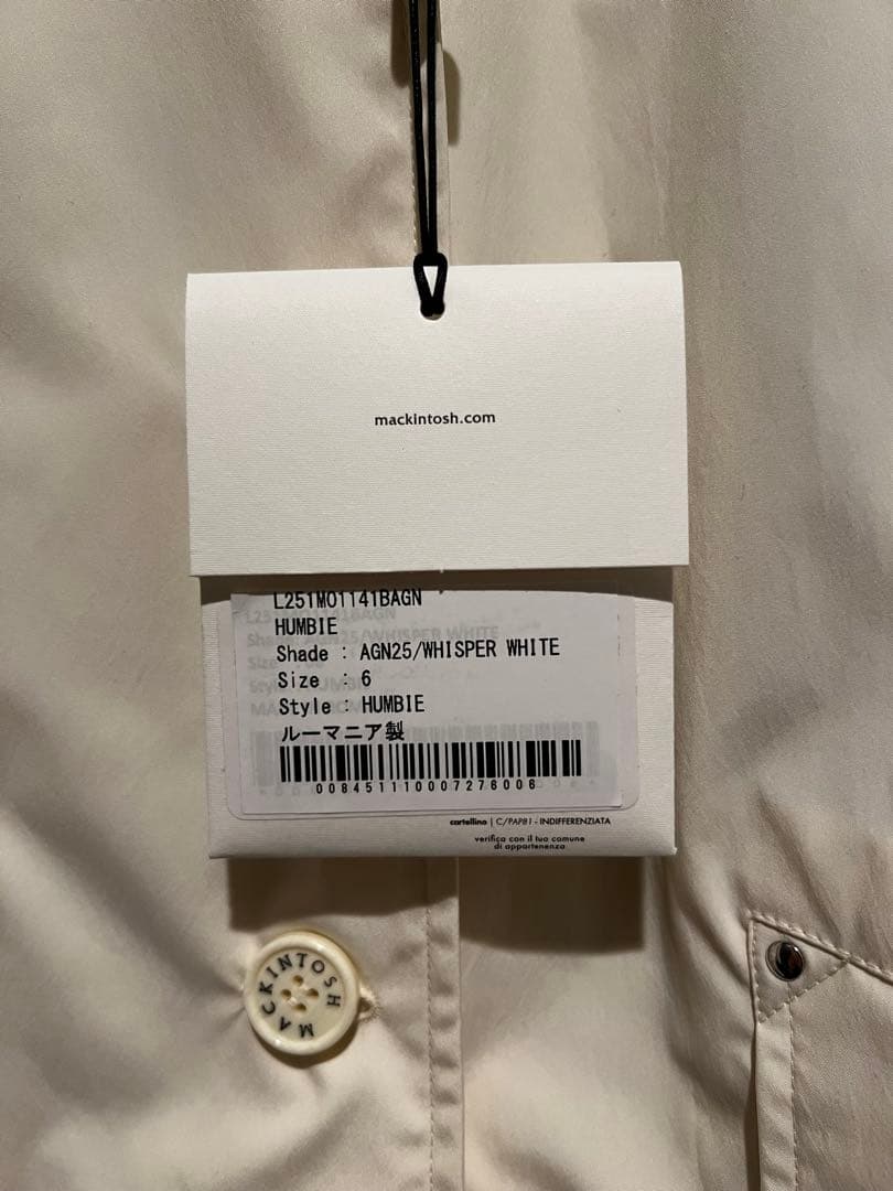 新品 タグ付き MACKINTOSH /HUMBIEマッキントッシュ コート 6