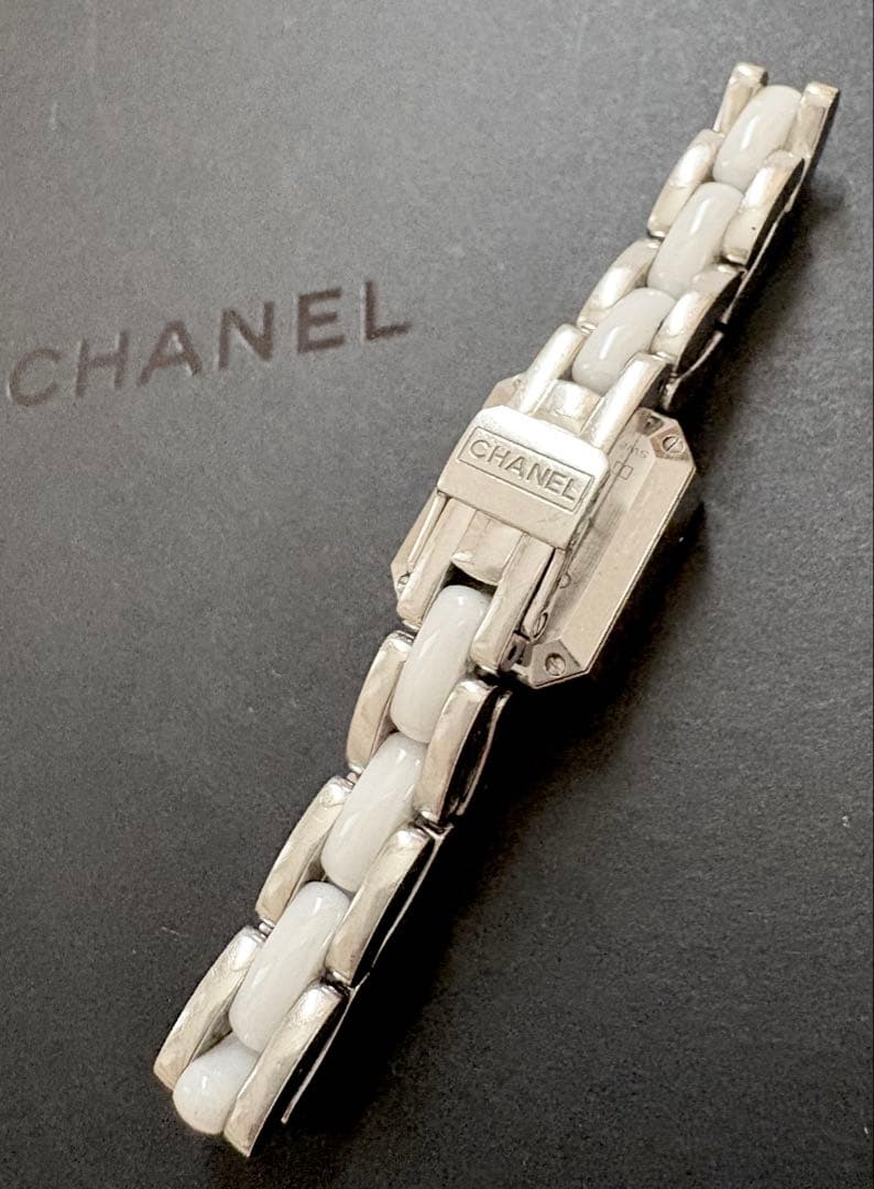 CHANEL プルミエール セラミック ホワイト ダイヤモンド H2132 時計