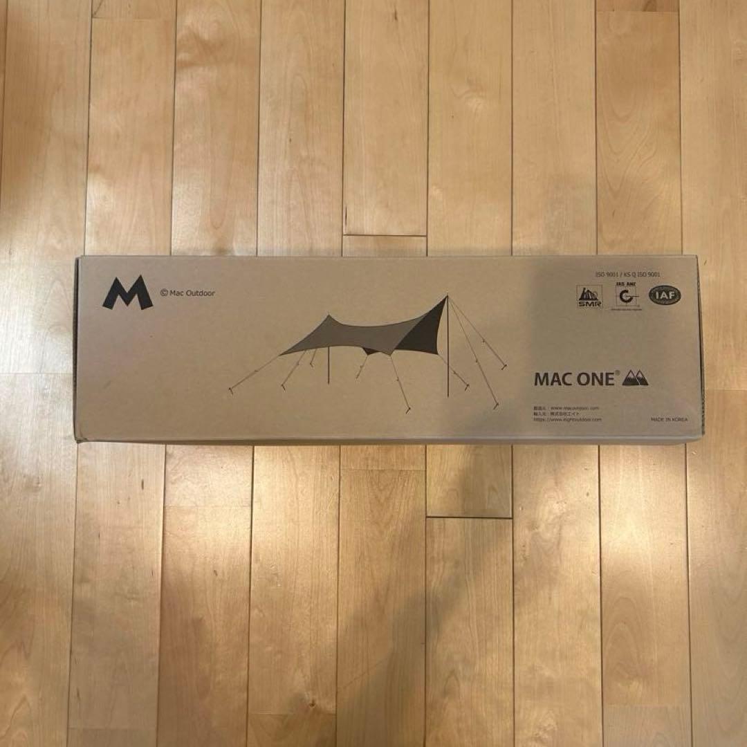 マックアウトドア Mac one ヘキサタープ ブラックM マックワンタープ