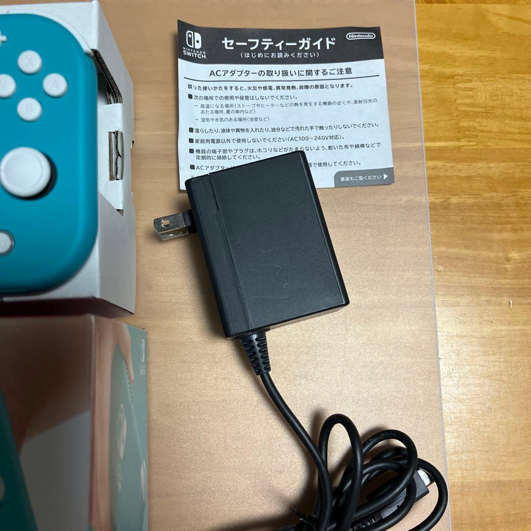 Nintendo Switch Lite ターコイズ 本体とカバー付き