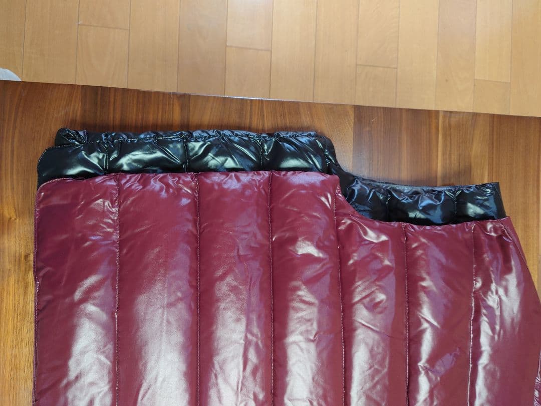 モンクレール　ダウンベスト　ジレ　ワインレッド　ボルドー　サイズ3　2