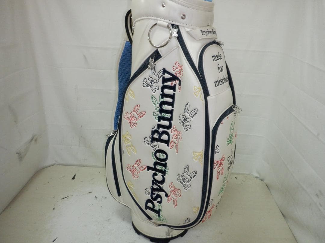 Psycho Bunny★サイコバニー★9.0型★良品★カート(WH×マルチ)