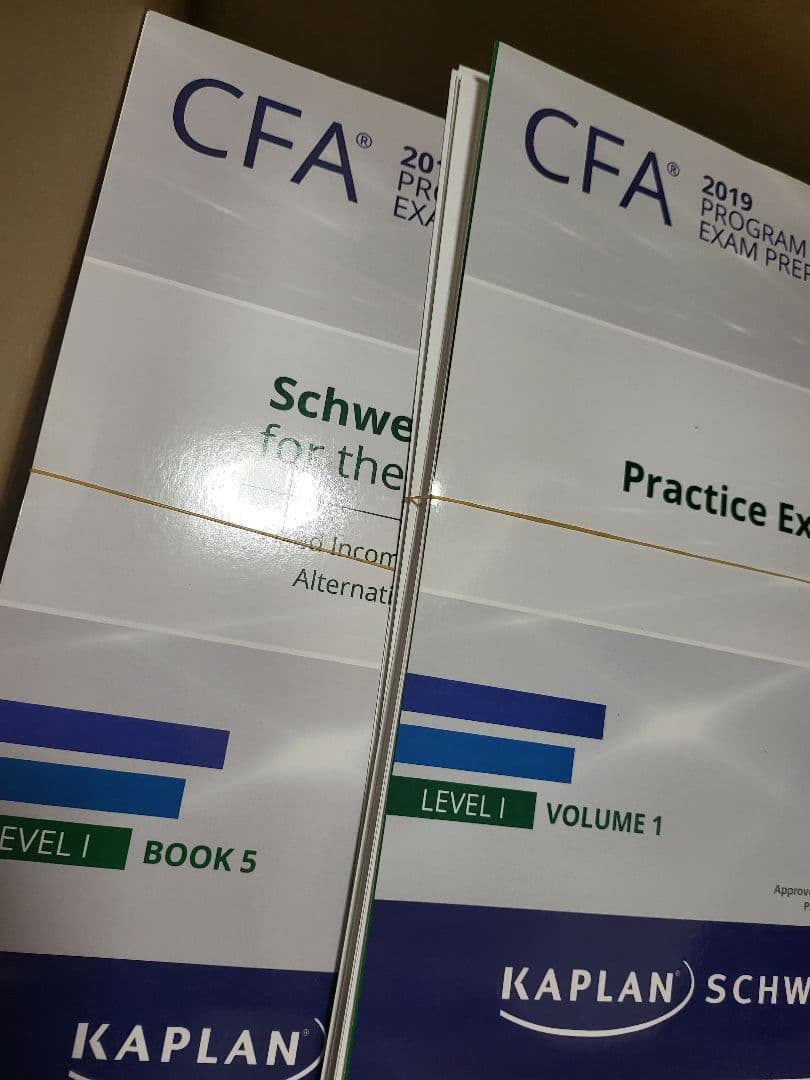 CFA Level1 2019年12月試験対策教材