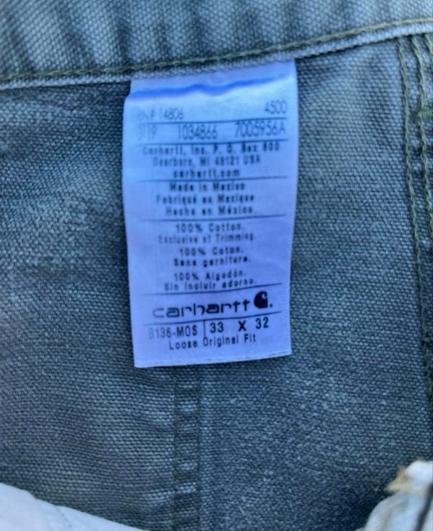 Carhartt ダブルニー　ペインターパンツ　MOS
