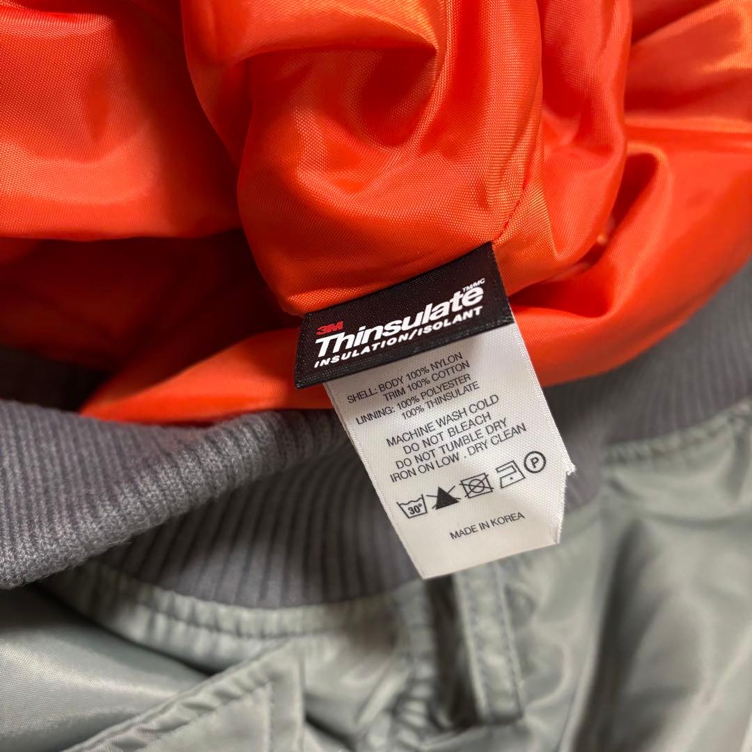 ジャケット・アウター LIBERE COMBINATION MA-1 JACKET BLK