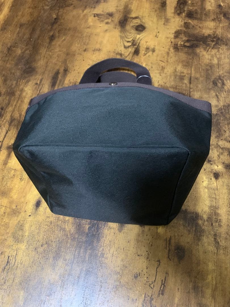 M*様 新品エルベシャプリエ 707c ブラック舟形 トートバッグ Mサイズ