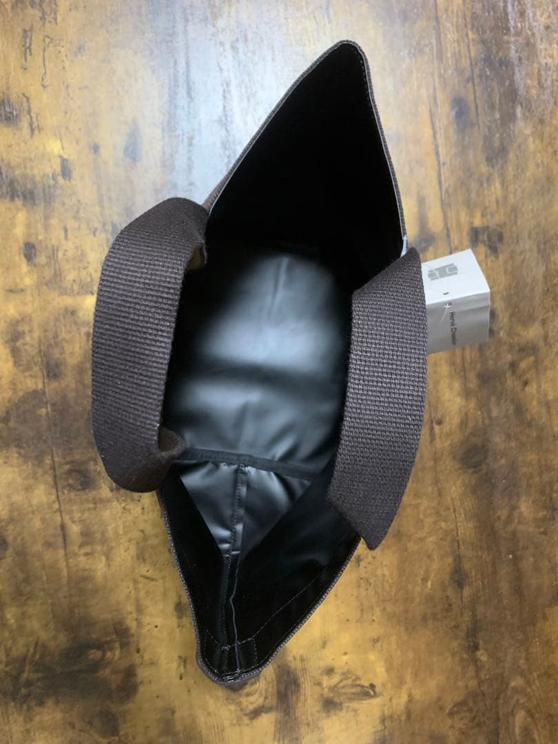 M*様 新品エルベシャプリエ 707c ブラック舟形 トートバッグ Mサイズ