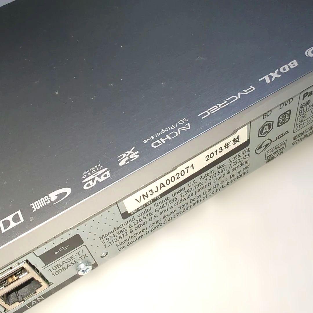 Panasonic DMR-BWT650 Blu-rayレコーダー リモ付