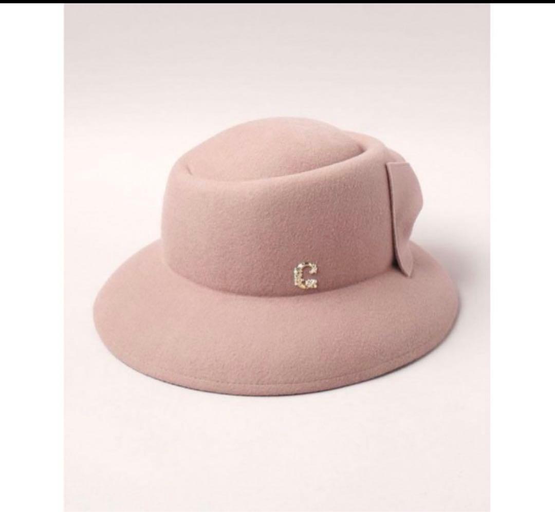 【ARIGATOCHANさま専用】　フェルトハット✨リボン【美品】