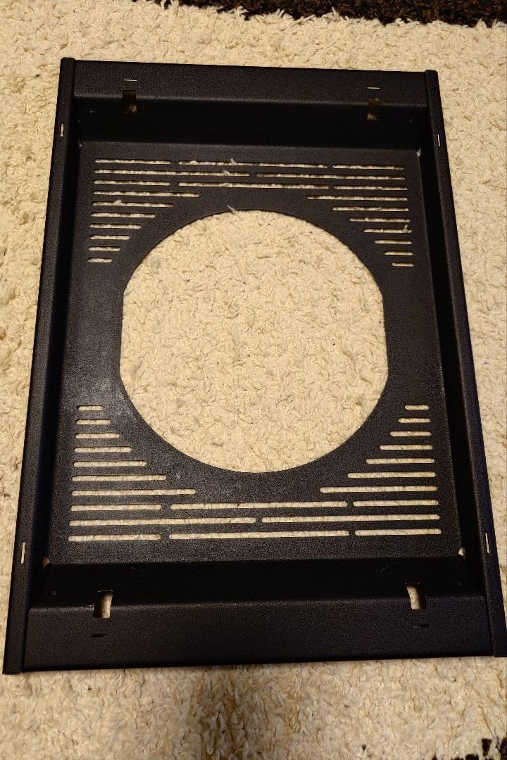 o*a様 37camp フラット五徳ステンレス＆FBパネル(ステン黒)