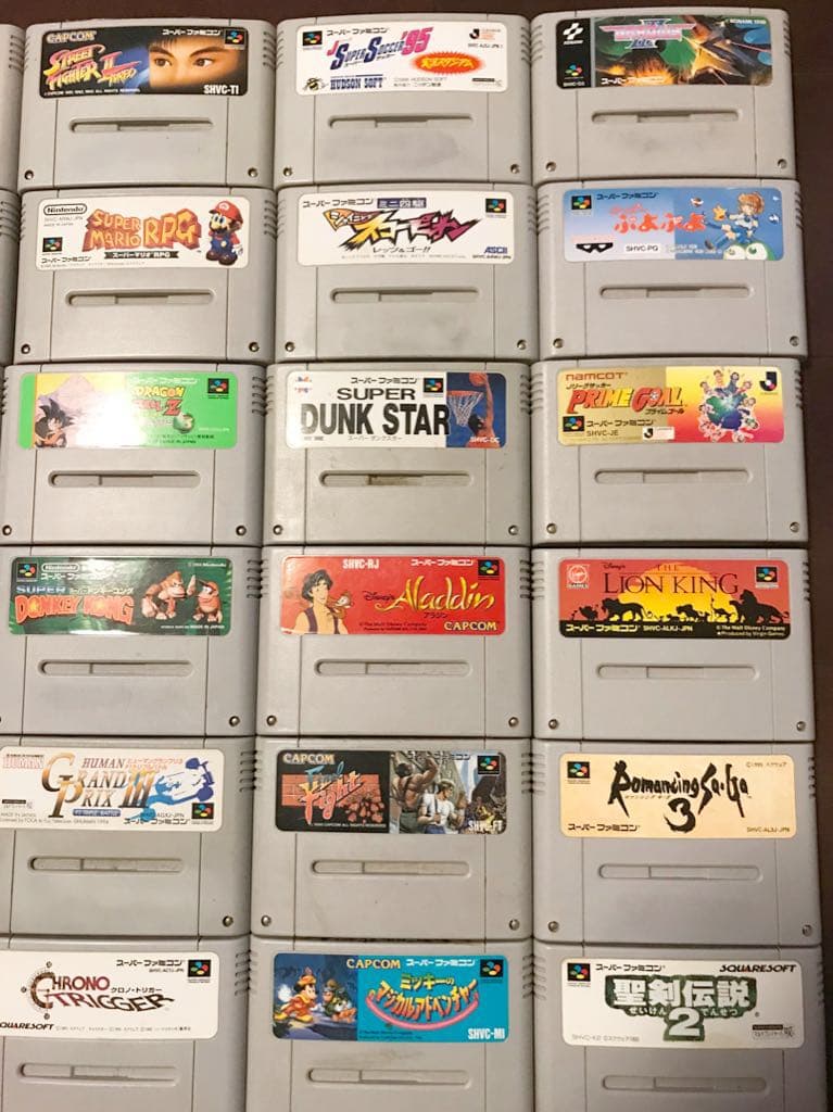 スーパーファミコンソフトセット