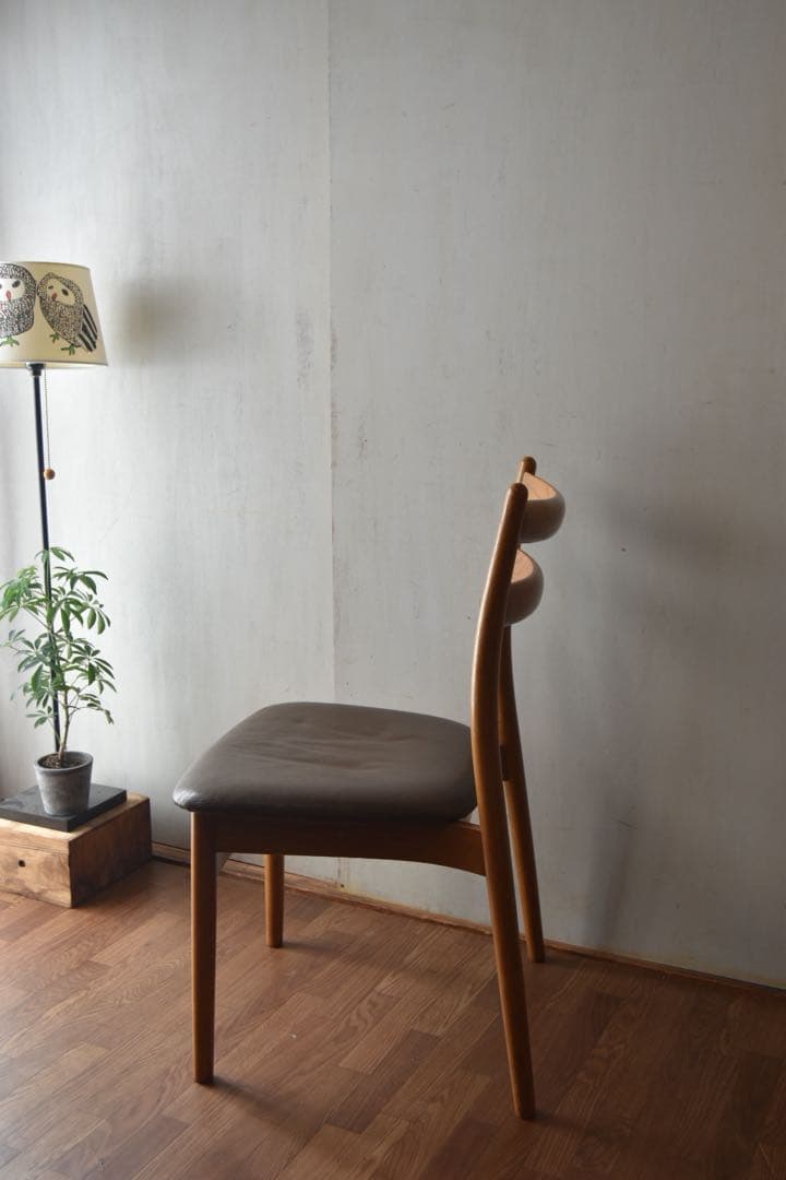 クルちゃん 日進木工 ダイニングチェア