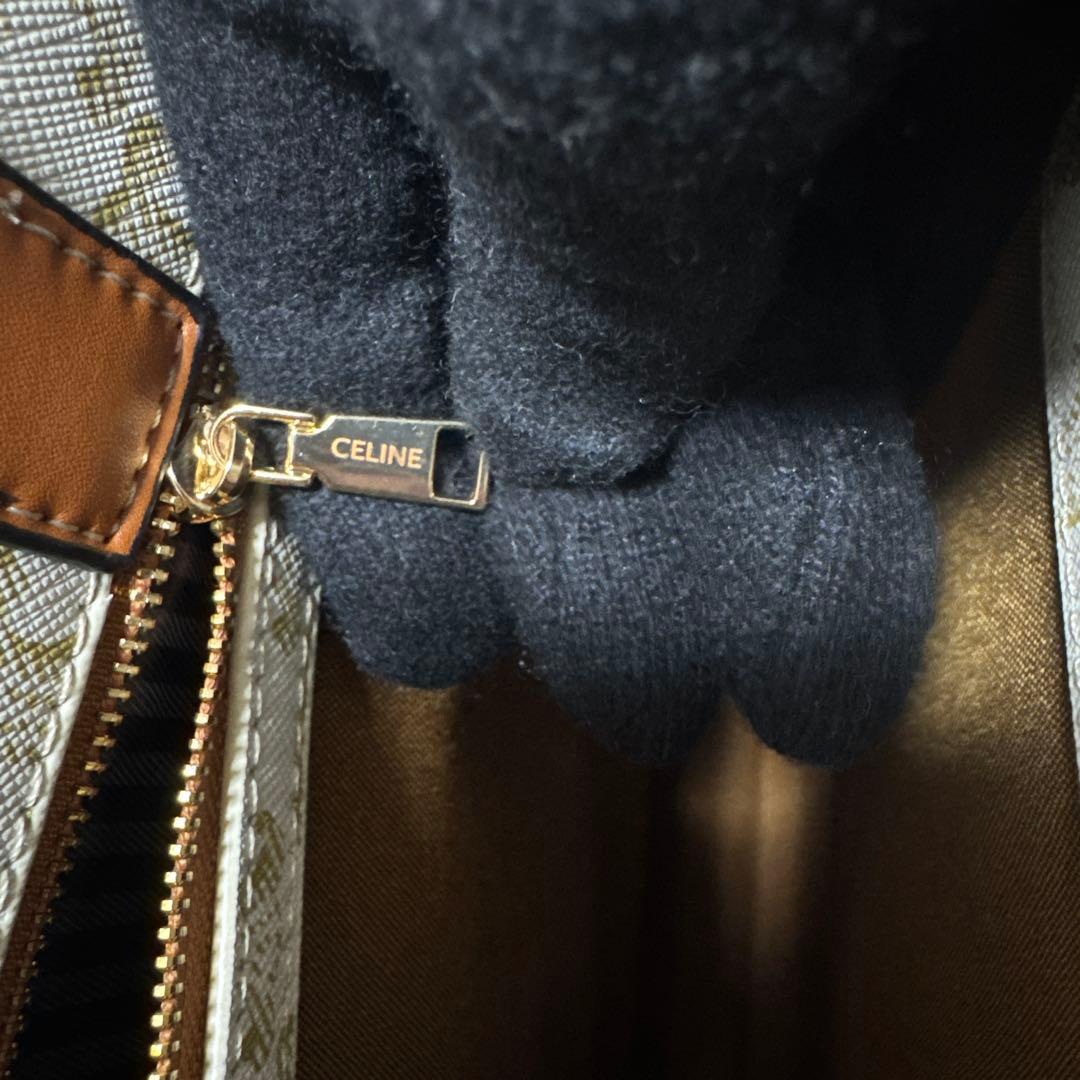 CELINE セリーヌ モノグラム トートバッグ ショルダー紐付き