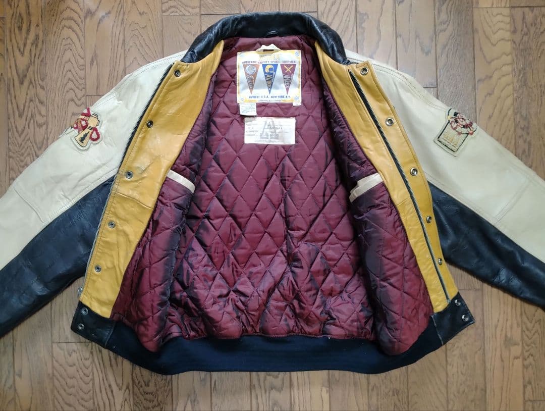 AVIREX アビレックス オールレザースタジャン SIOUX CHIEFS