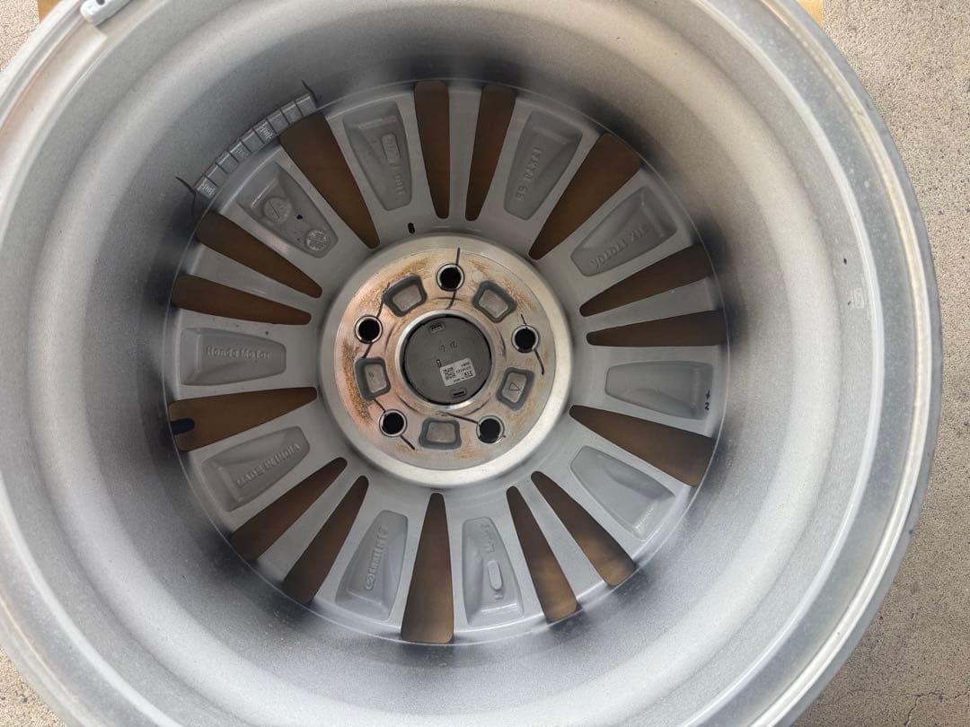 新車外しホンダ WR-V 純正　17インチ ホイール 1本 ブラック/シルバー