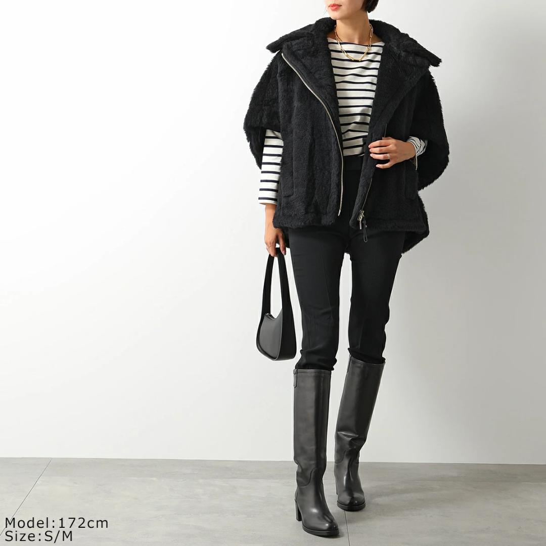 マックスマーラ　MAXMARA テディベアポンチョ　ケープ　NEWMANTO