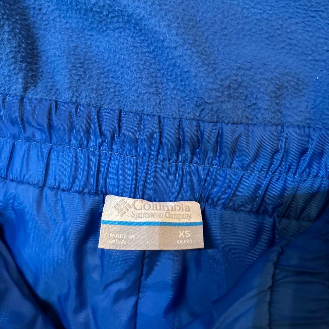 Columbia 子ども用スキーウェア 赤と青xs