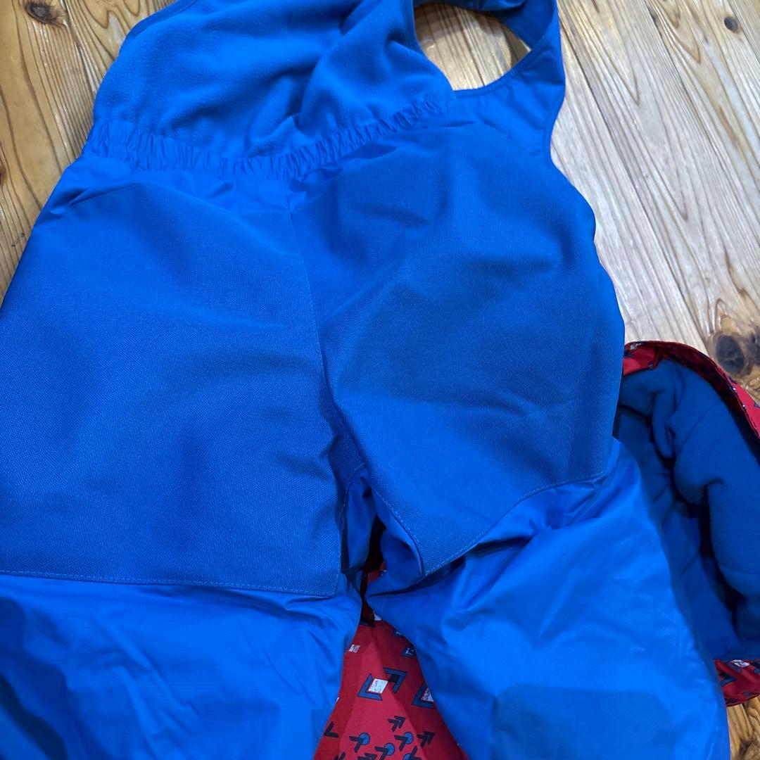 Columbia 子ども用スキーウェア 赤と青xs