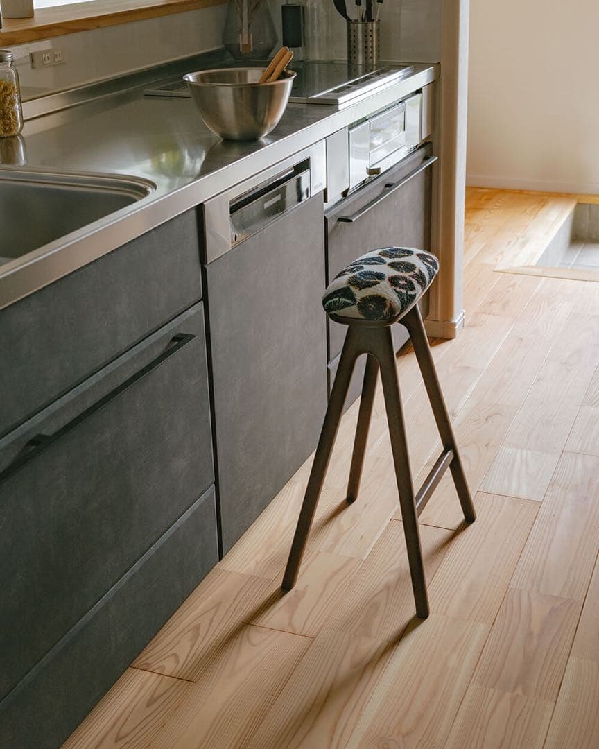 キッチンスツールNA H530 ミナ ペルホネン tanpopo khaki