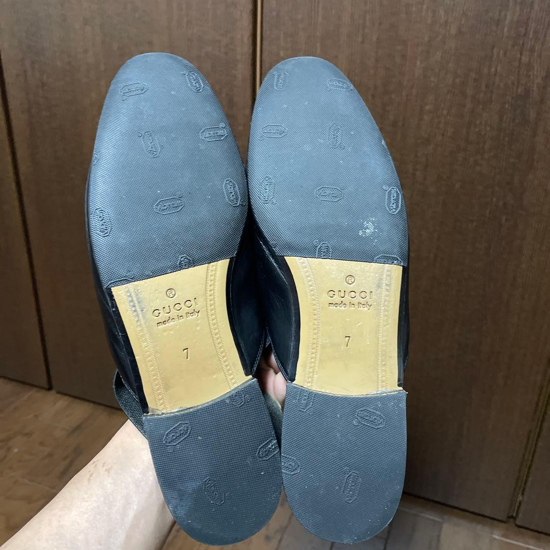 グッチ　ホースビットレザーサンダル