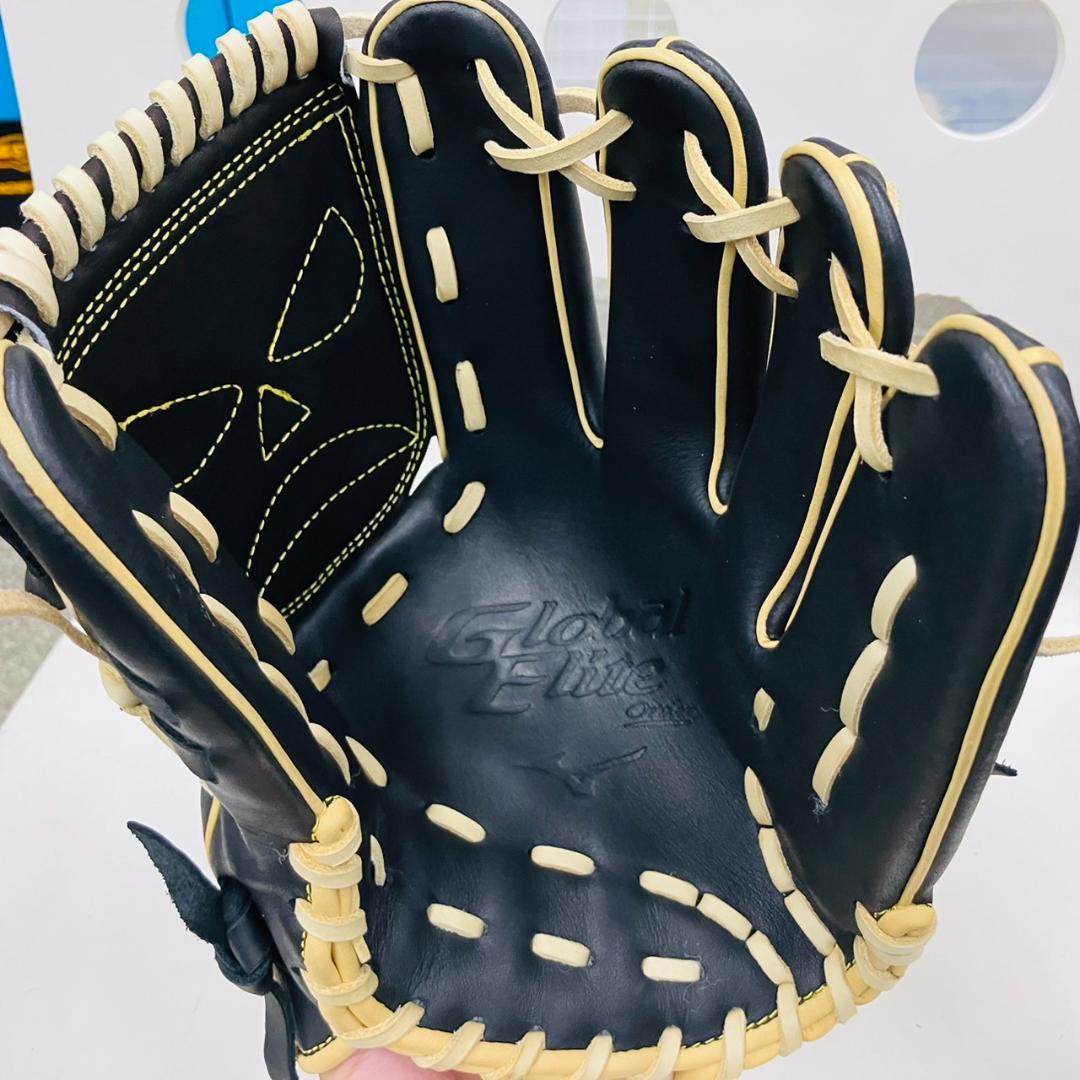ミズノ　グローバルエリート　オリジナルカスタムグラブ　軟式用　投手用　型付け済