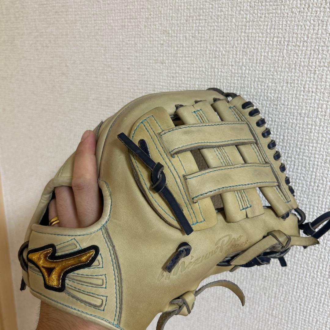 ミズノプロ オーダー 軟式グラブ 小指2本仕様
