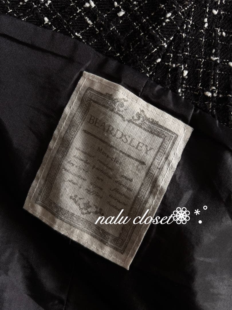 BEARDSLEY/ツイードジャンパースカート サイズ1