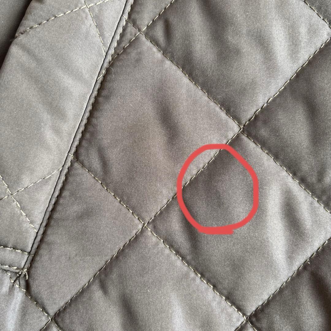 OUR ロング丈のキルティングベスト