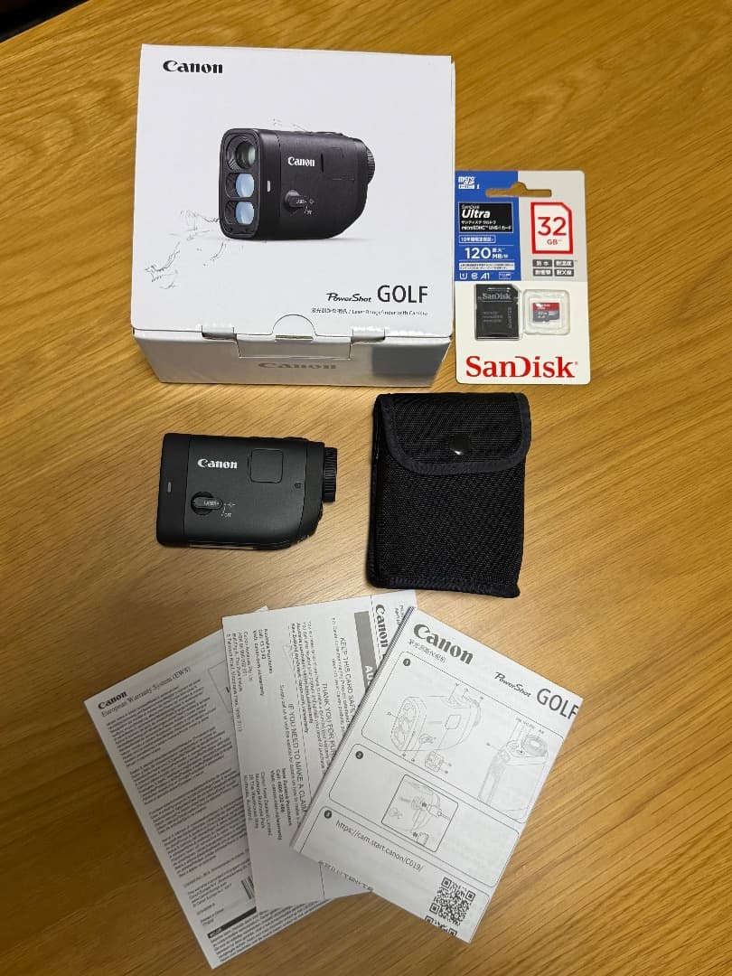 Canon レーザー距離計 PowerShot GOLF SDカード付